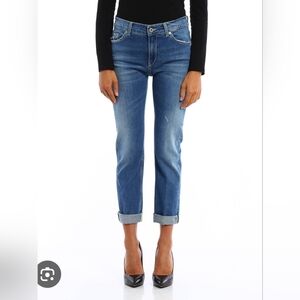 Dondup Classic Blue Paige Women's Jeans In LAMOTTA wash Size 27